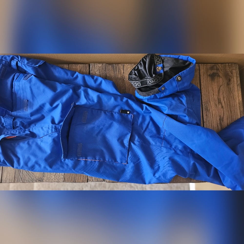 DC Men's Vibrant Blue SKI PANTS Size Xxl 16
